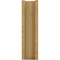 Ekena Millwork 5 1/2-in W x 16-in D x 20-in H Balboa Trad Rough Cedar Woodgrain TimberThane Outlooker, Primed Tan OUTUR055X16X20BOA04RCPR - alternate 2